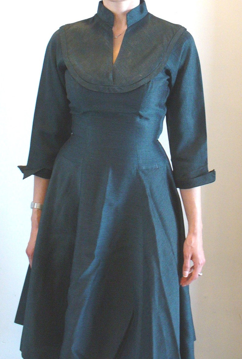 Vintage 1950/'s Tailored Junior Dress