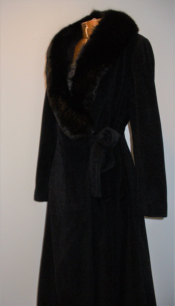 Vintage Velour Princess Style Coat