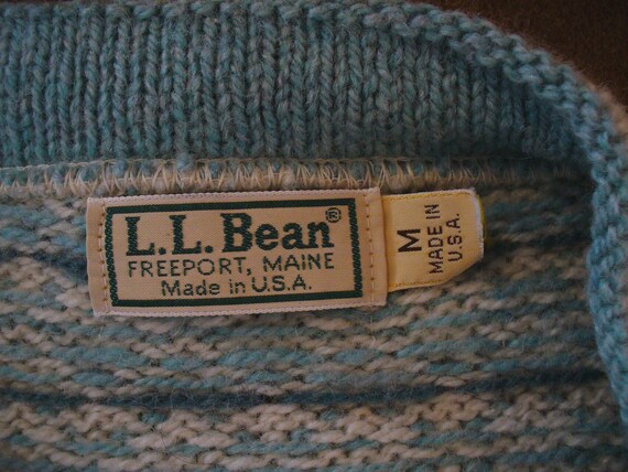 Vintage LL Bean Scandinavian Cardigan Sweater Siz… - image 2