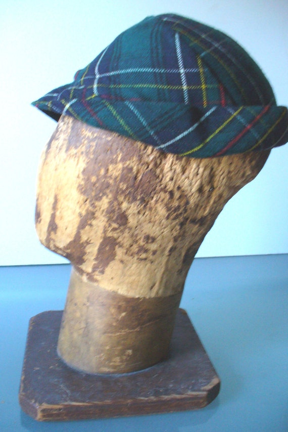 Vintage Tartan Plaid Cap - image 4