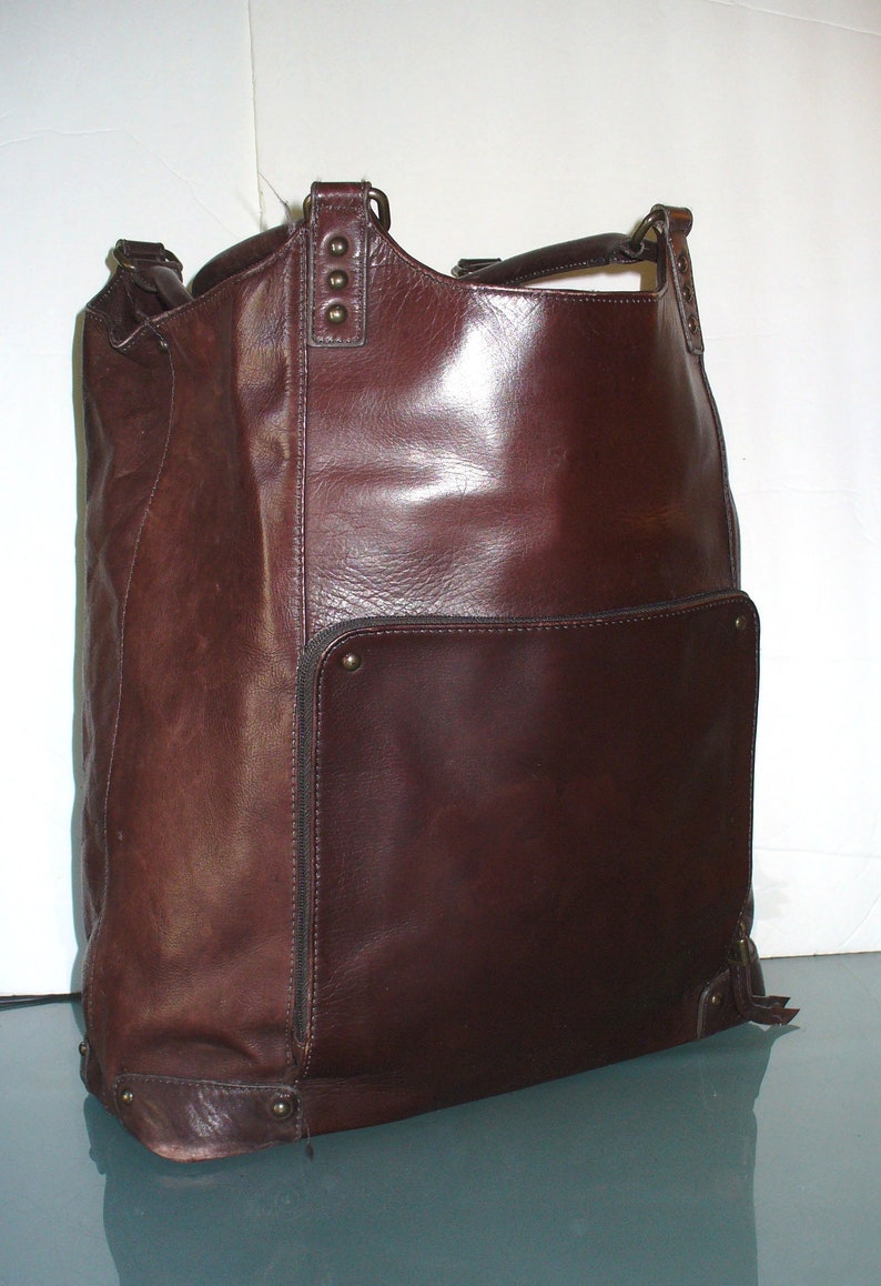 Vintage Solo Leather Business Bag