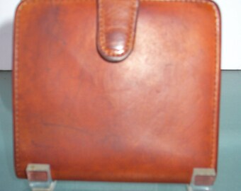 Vintage Caramel Coach Wallet