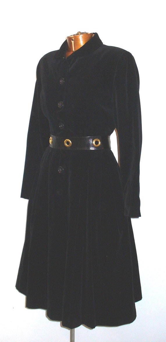 Vintage Velvet Princess Style Coat