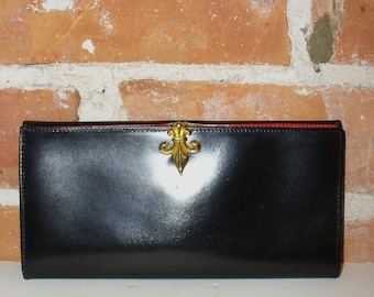 Vintage Lederer De Paris Wallet Made in France