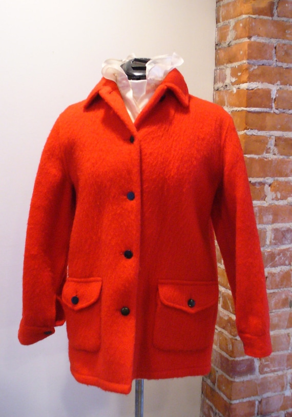 Vintage Original Hudson Bay Blanket Jacket Etsy Canada