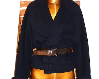Vintage Brittany 100% Cashmere Bat Wing Swing Jacket