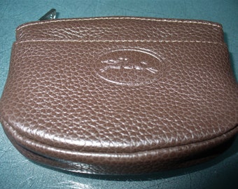 Vintage Longchamp Leather Change Purse