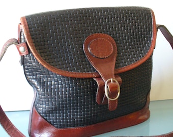 Vintage CH All Weather Leather Binocular Style Bag