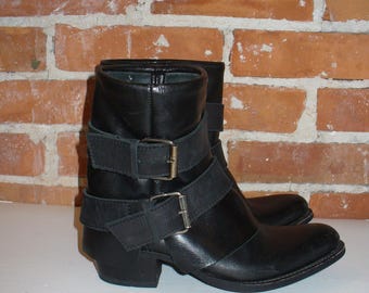 Sendra Handmade Boots With Buckle Straps 7 US