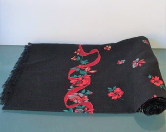 Vintage Laura Ashley Made in Austria Wool Scarf