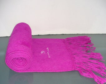 Vintage Cusqueno Alpaca Made in Peru Neck Scarf