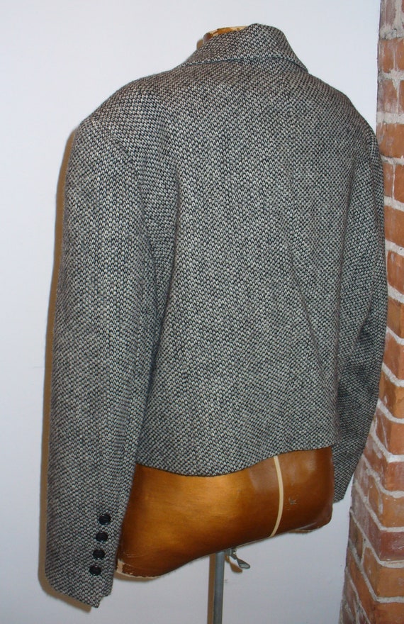 Vintage Colna Paris Tweed Jacket Size 42 - image 8