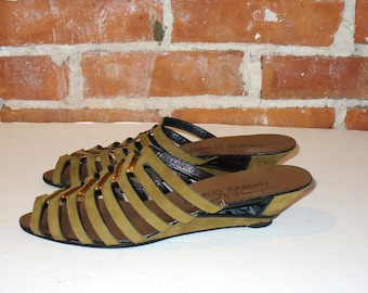Vintage Charles Jourdan Paris Made in France Sandals Size 9.5US