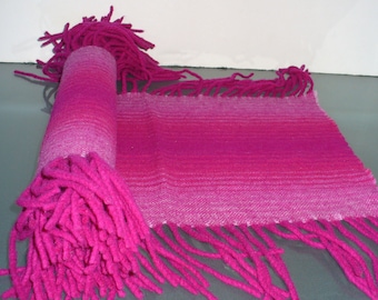 Vintage Scots Regal Made in Scotland Striped Wool Scarf