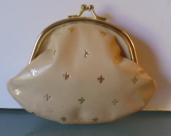 Vintage Made in Austria Leather Change Purse
