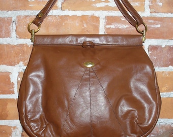 Vintage Tadora Brown Shoulder  Bag