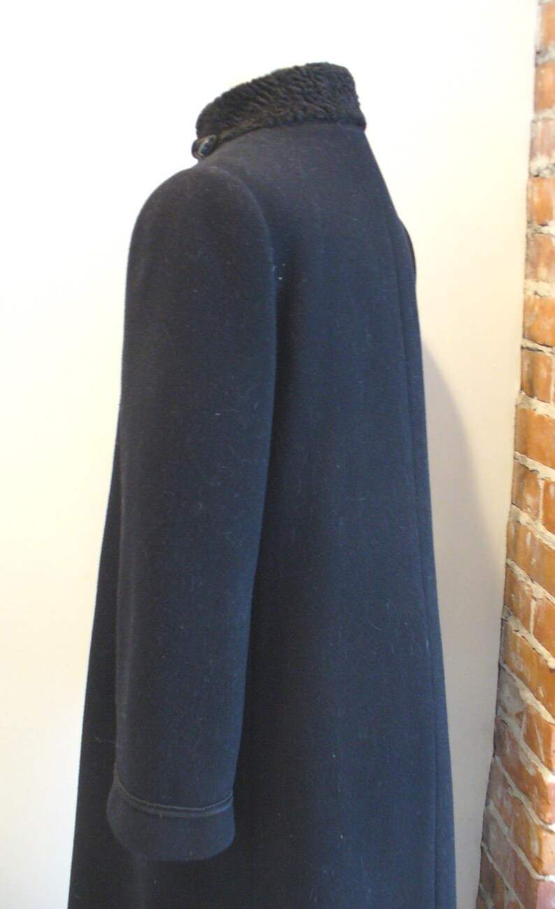 Vintage Ilie Wacs Wool Full Length Dr. Zhivago Style Coat With | Etsy UK