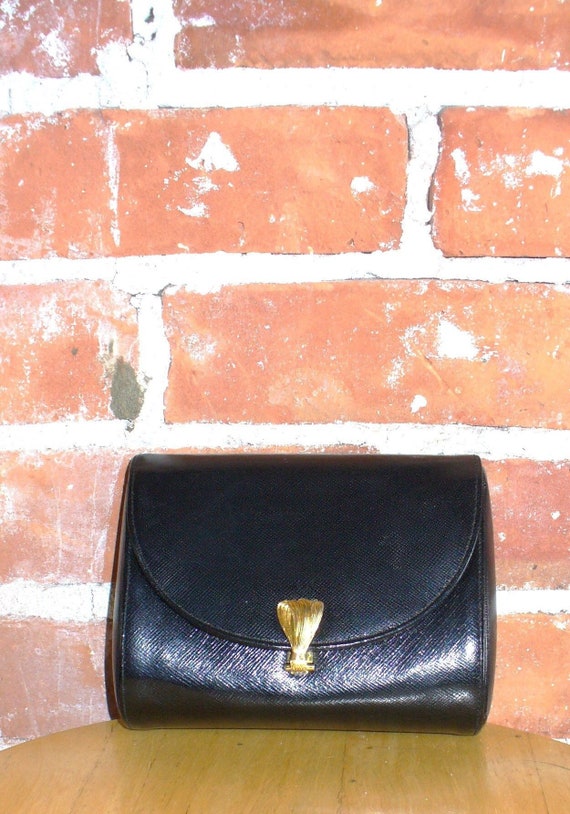 Vintage Morris Moskowitz Leather Clutch Bag