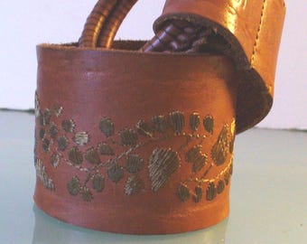 Vintage Embroidered Bohemian Belt Size XS/S