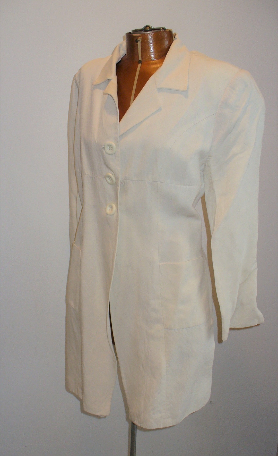 Vintage A. C Collection Paris Smock Style Jacket - Etsy
