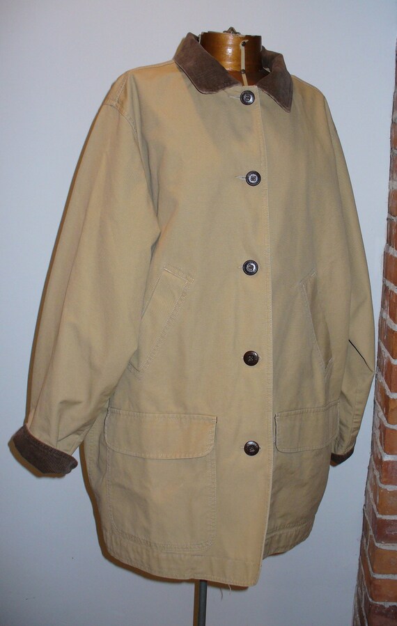 Vintage L L Bean Ladies Barn Jacket Size 1x Etsy