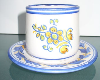 Vintage French Condiment Serving Jar