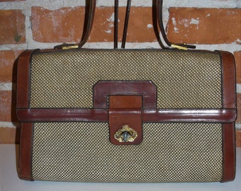 Vintage John Romain Preppy Handbag