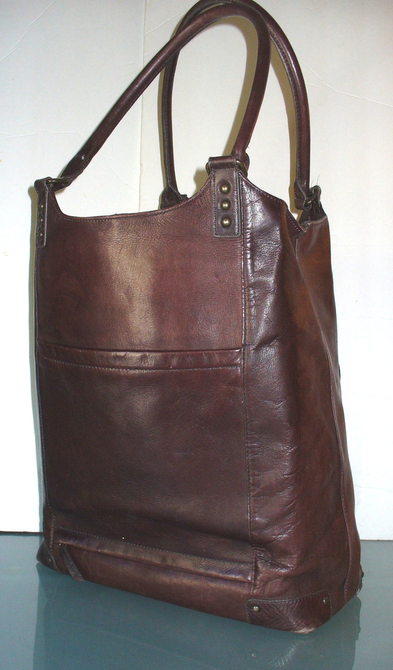 Vintage Solo Leather Business Bag