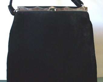 Vintage Dover Velvet Handbag