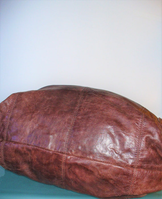 Wilson Leather Oversized Leather Hobo Bag - image 3