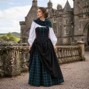 highland dress for ladies in Vintage Bouquet Poppy S Dry clean only. Traditional scottish clothing for women