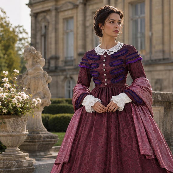 rococo style dress KEMAO Victorian Baroque Marie Antoinette Dresses Renaissance Period Ball Gown(XS, champagne) : Clothing, Shoes & Jewelry This gown is fashioned from the finest fabrics Rose Rococo dress, Rococo wedding