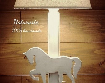 Lampada con sagoma Cavallo