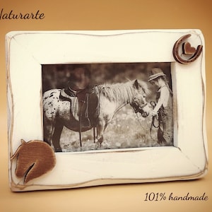 Picture Frame Horse-Hoofprint-Heart