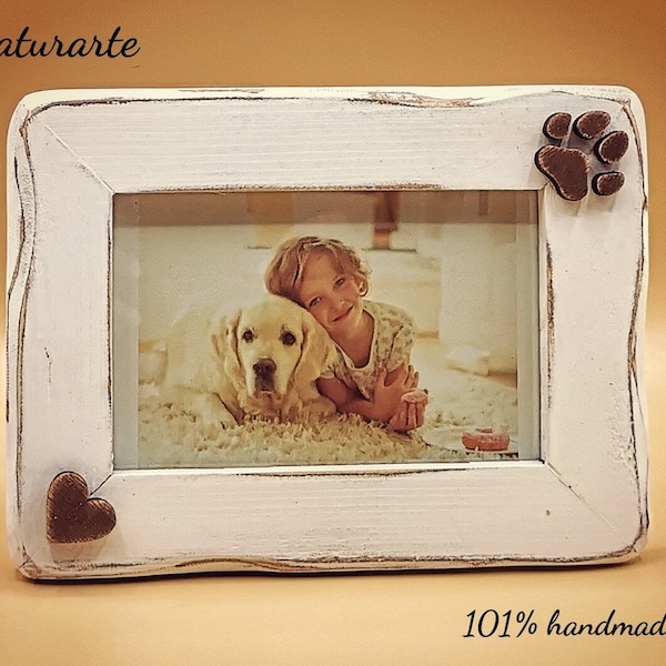 Picture frame "Paw and Heart"