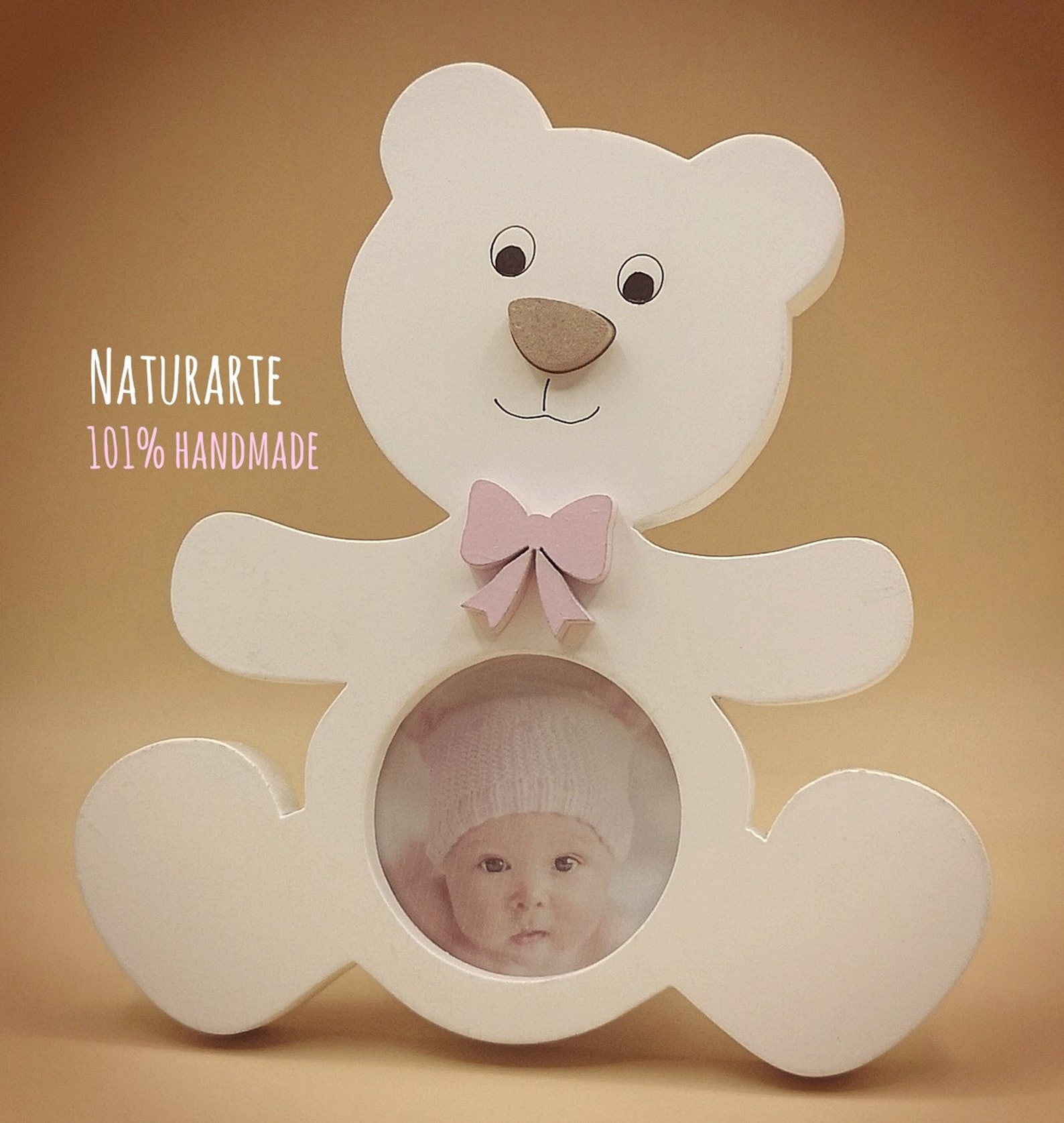 Teddy Bear Picture Frame Etsy