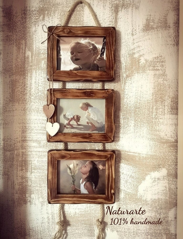 Cornice Portafoto Multiplo da Parete Family Multifoto 35x50 per 6 foto collage