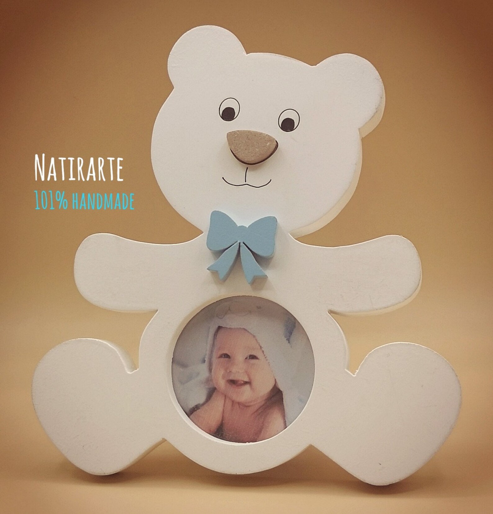 Teddy Bear Picture Frame Etsy