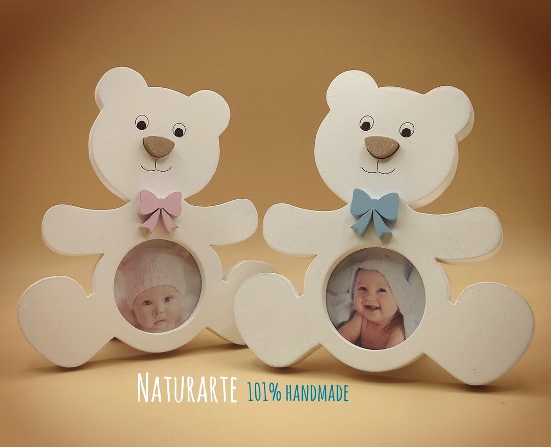 Teddy Bear Picture Frame Etsy