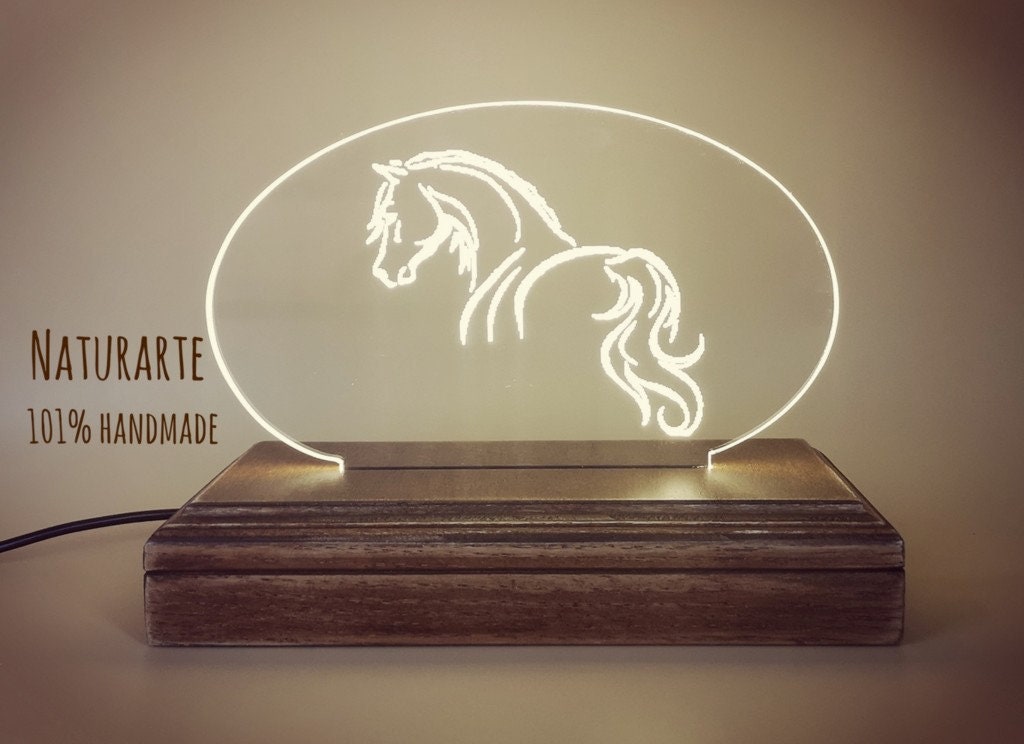 Table Led-Lamp Horse