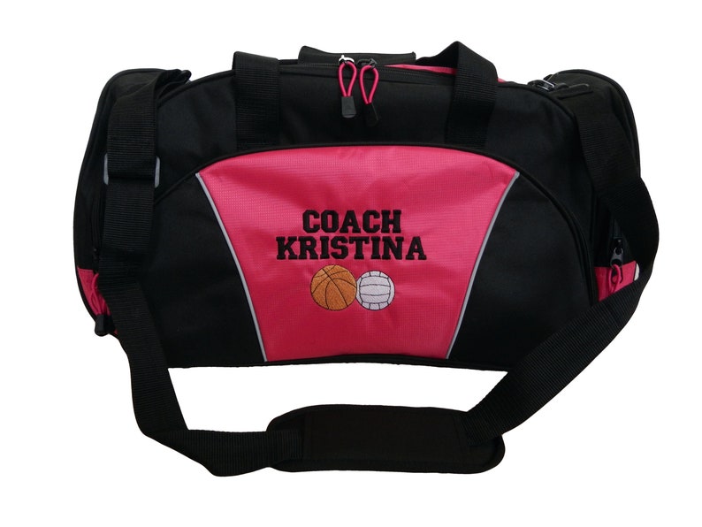 Duffel Bag Personalized Basketball Team Sports Luggage Etsy