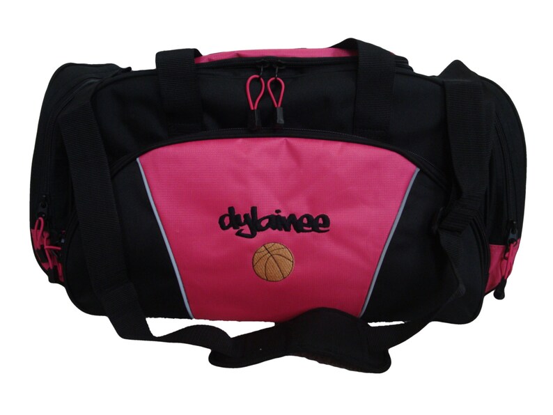 Duffel Bag Personalized Basketball Team Sports Luggage Etsy