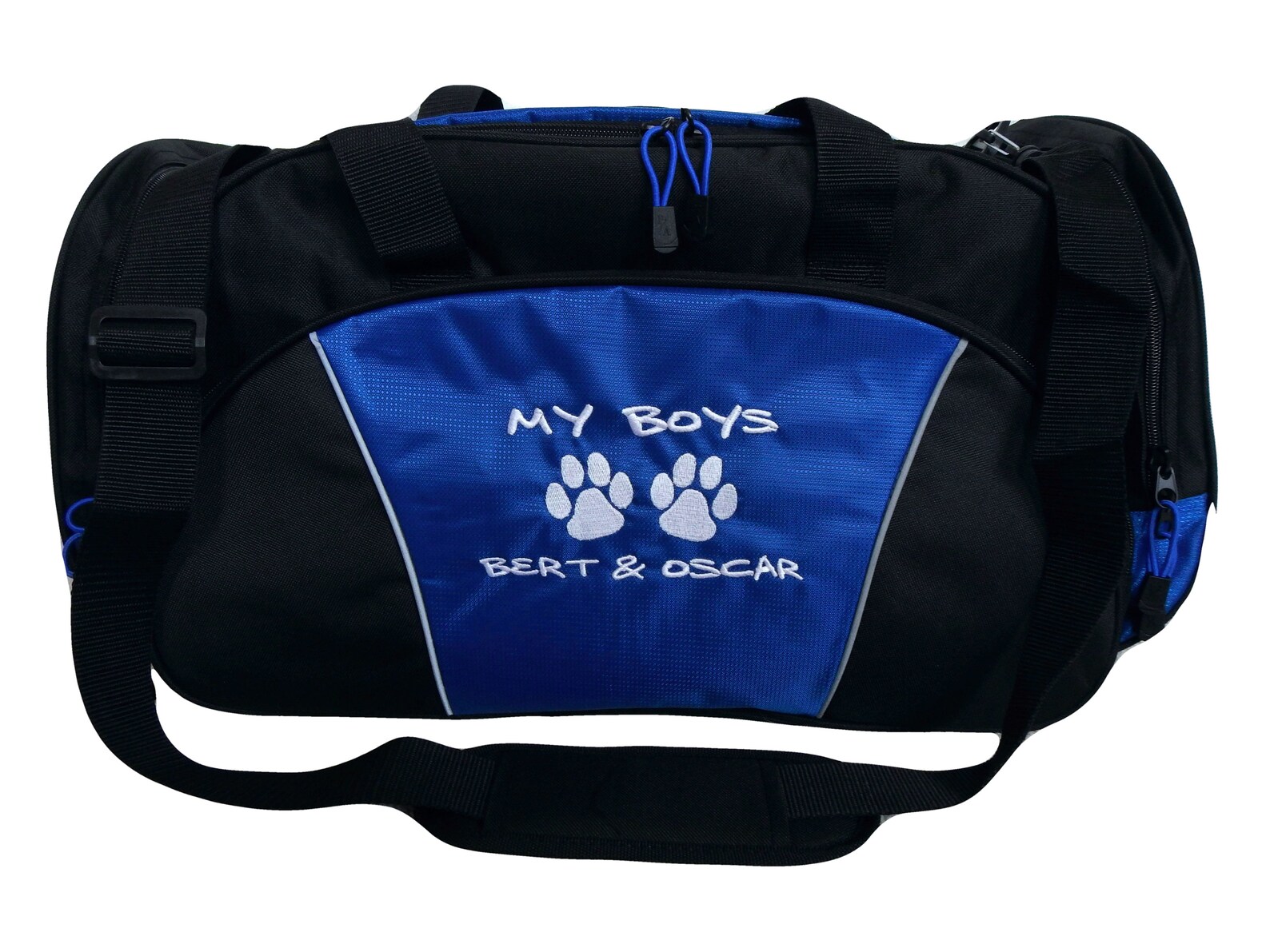 Duffel Bag Personalized Dog Paw Prints Vet Veterinar Gift Etsy