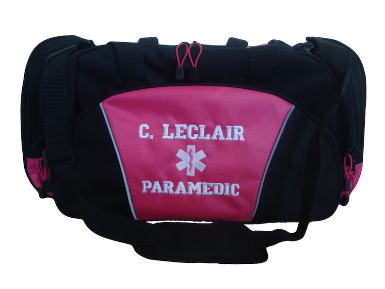 Duffel Bag Personalized Star of Life Paramedic EMT EMS Nurse Etsy