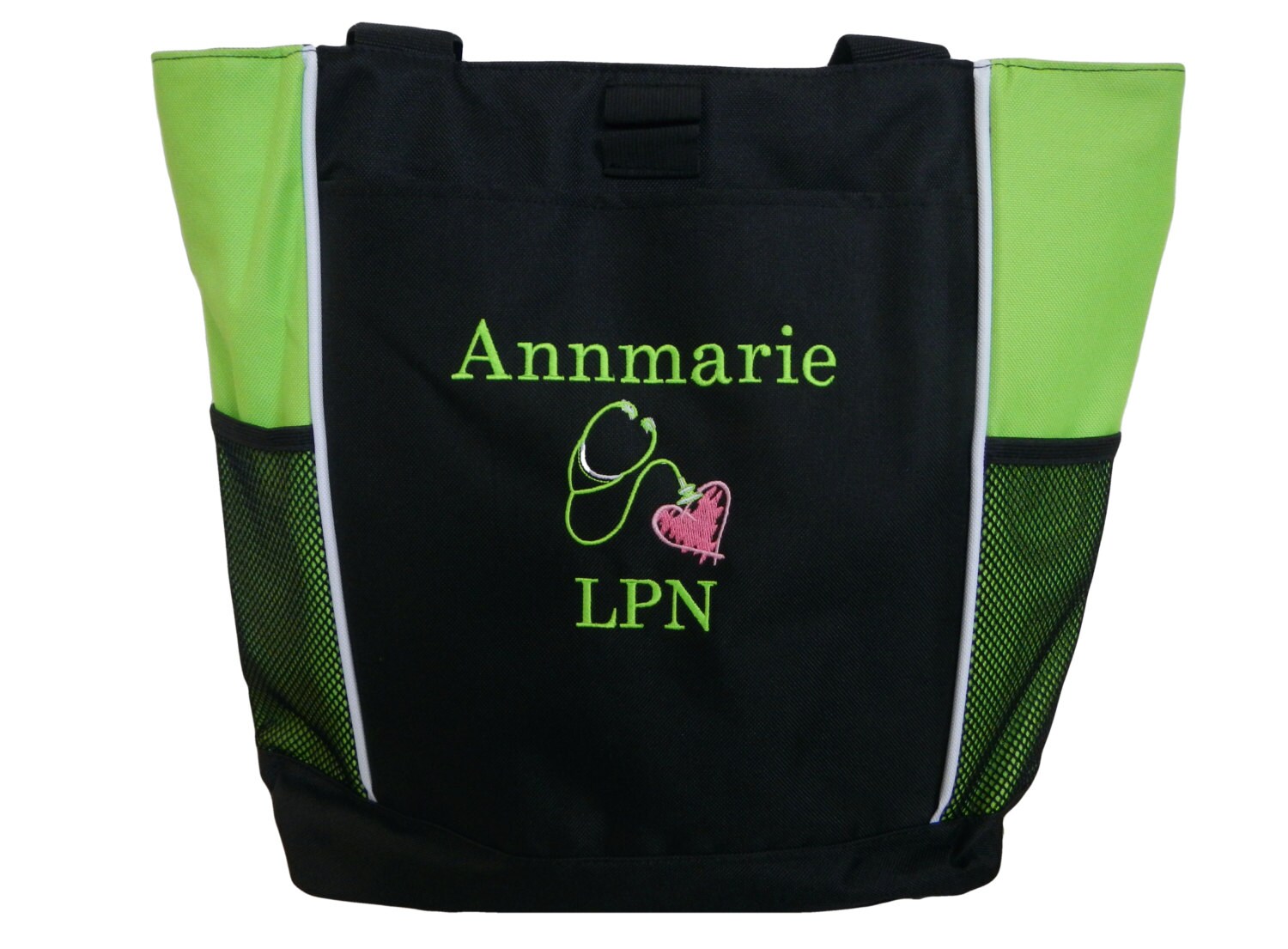 Large Zippered Tote Bag With Side Pockets for Nurses - Perfect for Work,  Gifts for CNA, RN, Nursing Students - Trauma Queen