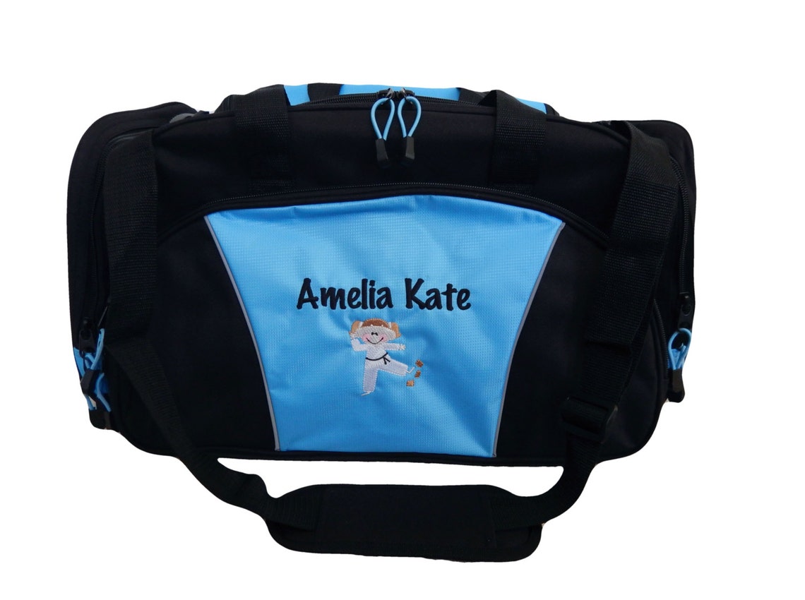 Duffel Bag Personalized Karate Girl Martial Arts Kung Fu Tae Etsy