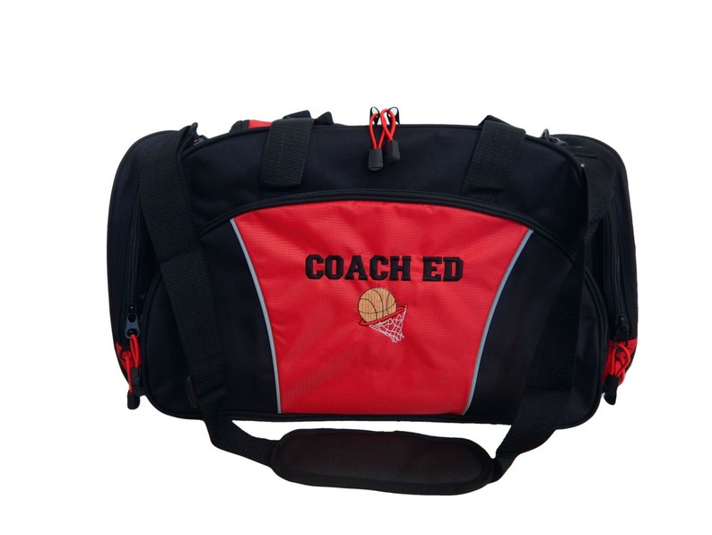 Duffel Bag Personalized Basketball Team Sports Luggage Etsy