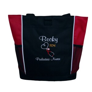 Tote Bag Personalized Nurse Student RN BSN CNA Pa Pediatric - Etsy