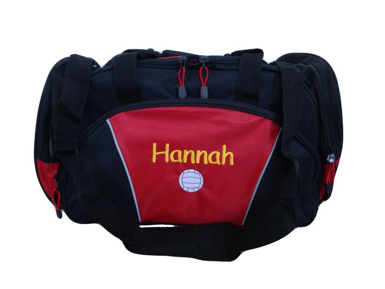 Duffel Bag Personalized Volleyball Team Sports Luggage Etsy