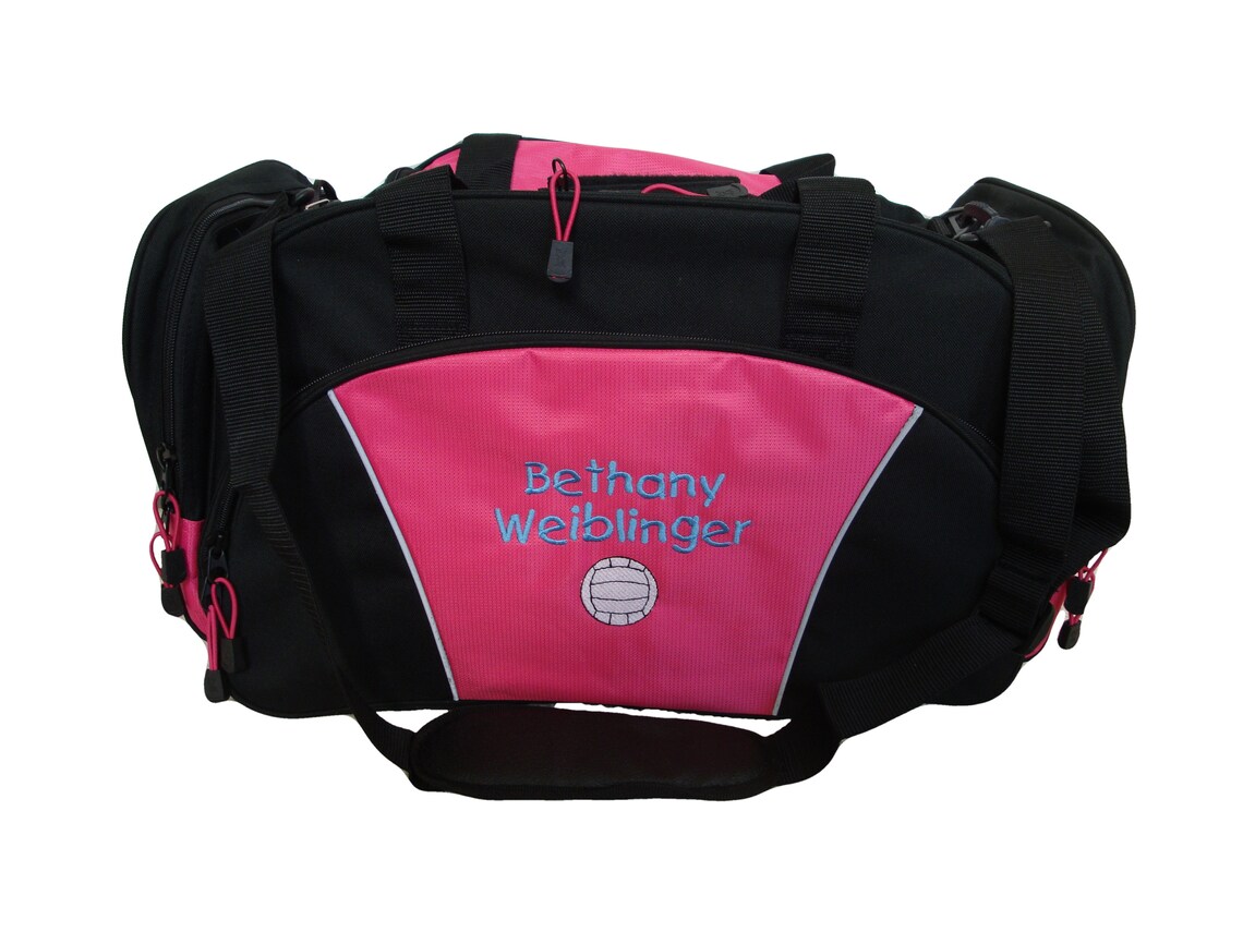Duffel Bag Personalized Volleyball Team Sports Luggage Etsy